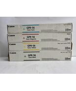 4 Genuine Canon iR Adv C7565,C7570,C7580 CMYK Toners GPR-56 - $475.00
