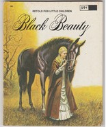 Black Beauty 1976 Wonder Books Marcia Martin George Santos Vintage Horse... - $12.86