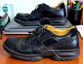 Clarks Men&#39;s 9M Shoes Unstructured Casual Oxford Black Lace Up - $20.88