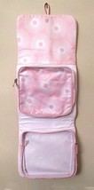 Estee Lauder Hanging Travel Bag Makeup Toiletry Pink White Detachable Pouch - £7.82 GBP