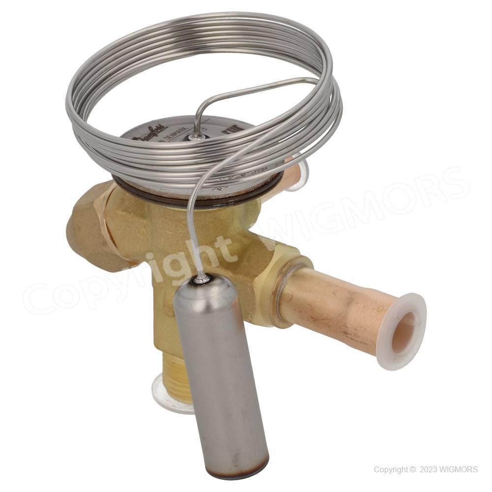 Thermostatic expansion valve Danfoss TE 2 R23 With MOP 55 Flare/Solder