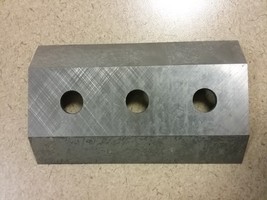 Simonds Brush Chipper Knives 5&quot; x 3&quot; x 1/2&quot; used on Dosko 13-16T-13H (29... - $25.00