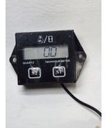 LCD Tachometer Hour Meter Maitenance Meter RPM Hour Fits Small Engine Al... - $12.98 CAD