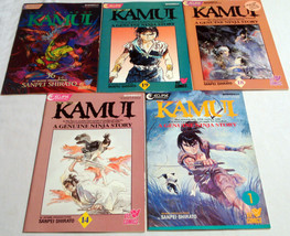 5 The Legend of Kamui Eclipse Comics #1, #14, #18, #19, #36 Fine+ - £7.96 GBP