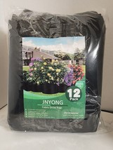 JNYONG 12-Pack 30 Gallon Thickened Non-Woven Grow Bags - £23.20 GBP