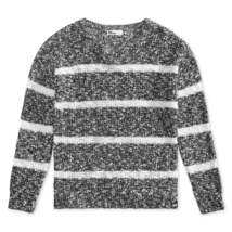 Epic Threads Big Girls Marled Striped Sweater Size Large - £15.92 GBP