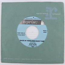 Sammy Davis Jr. – Back In Your Own Back Yard/I&#39;m A Fool 1961 45rpm Record 20,003 - $16.65