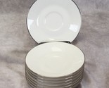 Carico Chantilly Saucers 5.875&quot; Lot of 8 - £28.10 GBP
