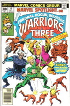 Marvel Spotlight Comic #30 Warriors Three 1976 Marvel Comics - £1.56 GBP+