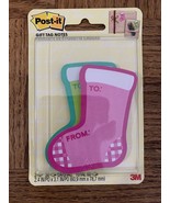 Post It Gift Tag Sticky Notes 2.4&quot; x 3.1&quot; 1pk of 60pcs-Brand New-SHIPS N... - £7.69 GBP