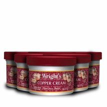 Wright&#39;s Copper and Brass Cream Cleaner - Gently Cleans and Removes Tarnish With - £49.55 GBP