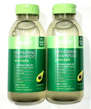 2 Pack Suave Repairing Shampoo Avocado Naturally Derived Sulfate Free Palm 11 oz - £20.72 GBP