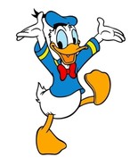 Happy Donald Duck metal cutting die Card Making Scrapbooking Craft Dies   - £7.84 GBP