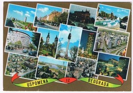 Postcard Belgrade Serbia Uspomena Iz Beograda - $3.95