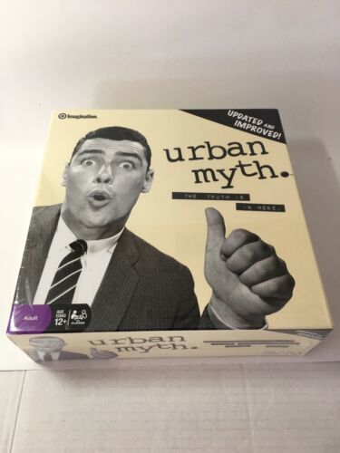 URBAN MYTH Board Game from Imagination Updated and Improved Edition New Sealed - £14.57 GBP