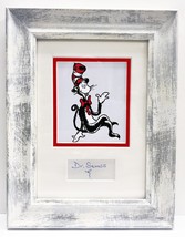 Dr Seuss Autograph Cut Museum Mini-Framed Ready to Display - $778.34 CAD