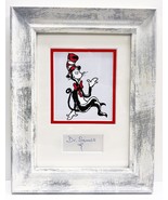 Dr Seuss Autograph Cut Museum Mini-Framed Ready to Display - $569.25
