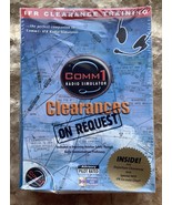 COMM1 Radio Simulator IFR Clearance Training On CD-ROM Sealed Pkg Pilot ... - $114.22 CAD