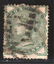 GREATE BRITAIN 1880-81 Very Good 1/2 Penny Used Stamp Scott # 78 CV 13.50$ - £0.57 GBP