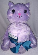 Your Zone 15&quot; Purple Kitty Plush &amp; 50&quot; x 60&quot; Throw New - $15.72