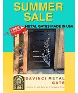 Summer Sale | High quality designer steel gate for home - $1,366.33 CAD