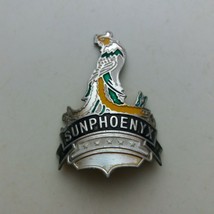 Used SUNPHOENYX Aluminum Head Badge Emblem For Vintage Bicycle - £19.66 GBP