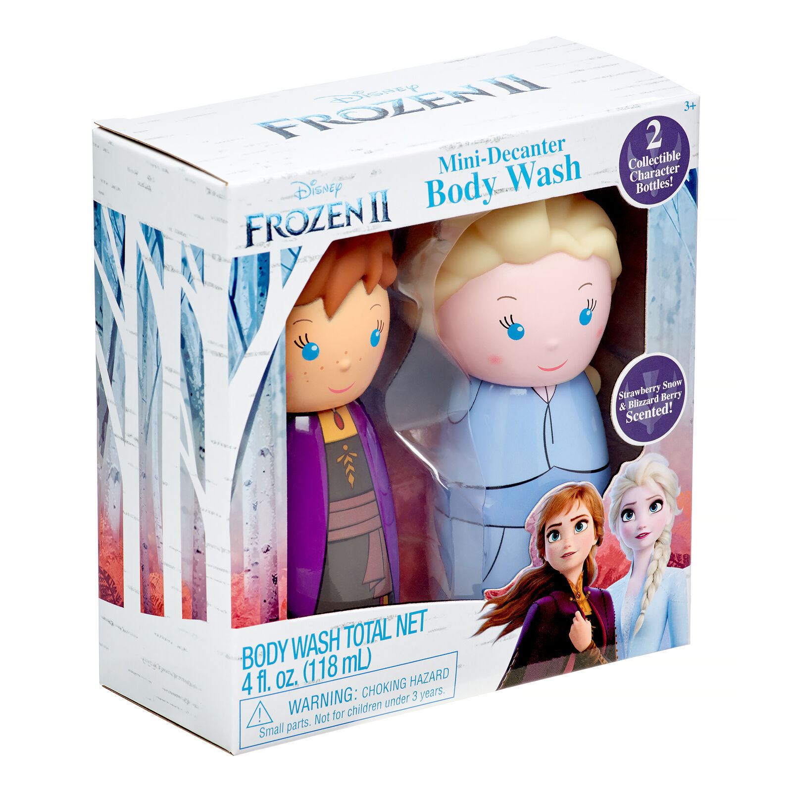 Disney Frozen II 2-Piece Mini-Decanter Body Wash Set Character Bottles (TUB E-4) Item image 4