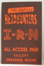 KENTUCKY HEADHUNTERS - VINTAGE ORIGINAL CLOTH CONCERT TOUR BACKSTAGE PASS - £7.89 GBP