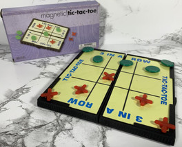 TIC TAC TOE Magnetic Travel Mini Games Road Trip Tic-Tac-Toe X&#39;s O&#39;s - £7.90 GBP