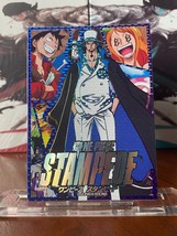 One Piece Collectable Trading Card Anime Movie Stampede Ste 05 Lucci Insert Card - £3.92 GBP