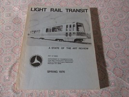 Light Rail Transit  A State Of The Art Review   1976 - £15.45 GBP