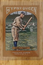 2011 Topps Baseball Gypsy Queen Gold Framed Paper #29 Ty Cobb Tigers 027/999 - £7.63 GBP