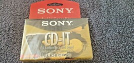 SONY CD-IT AUDIO CASSETTE SLIDE CASE 90 MINUTE New in package - $182.11 MXN