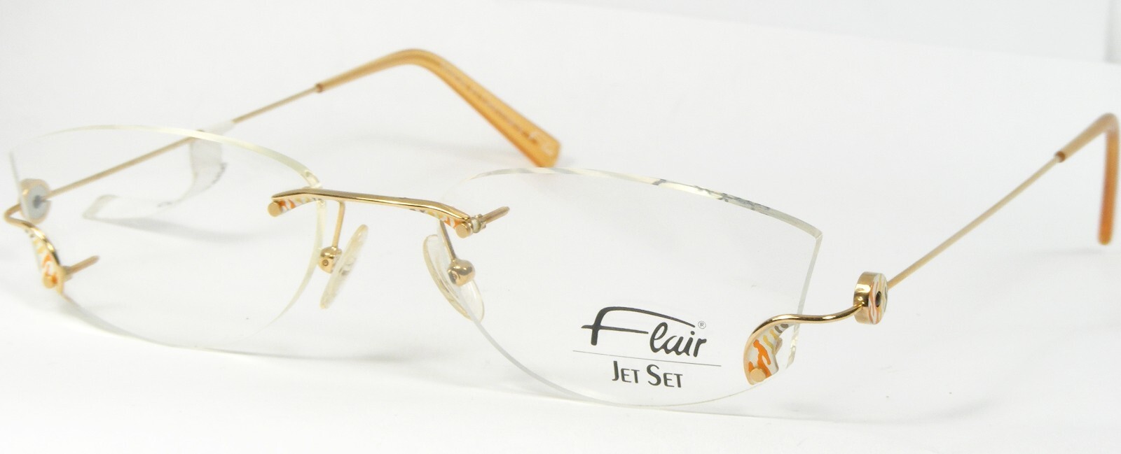 Flair Jet Set 717 Col 514 Or/Multicolore Unique Lunettes 52-17-135mm All... - $175.72 Flair Jet Set 717 Col 514 Or/Multicolore Unique Lunettes 52-17-135mm All... - $175.72