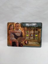 Outlive Greg And Emmy Board Game Promo Card - $39.59