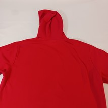 Zelos Men’s Red Cotton Blend Drawstring Hoodie Pullover Sweatshirt Size Large image 12