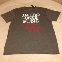 Old Navy Men&#39;s Shirt All Star Beer Pong T-Shirt 100% Cotton Size Large - £7.78 GBP