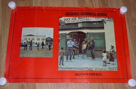 Creedence Clearwater Revival Book Cover Vintage 1970 Willie And The Poor... - $19.99