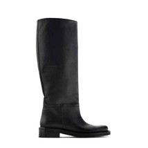 Women Long Boots Winter Warm Sexy Over-The-Knee Boots Brown Fashion Flat Female  - £83.45 GBP