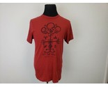 Van&#39;s Mens T-shirt Size L Red QD22 - £7.39 GBP
