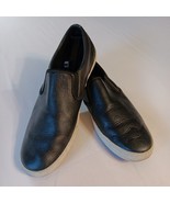 Men&#39;s Shoes 13M Black Leather Slip on Loafers Cole Haan Comfort Casual - $490.12 MXN