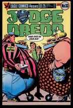 EAGLE comics JUDGE DREDD No#33 * 1986 not graded see scans - $4.70