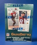 1993 Fleer Gameday Football Sealed Box 36 Packs  Gamebreakers Rookie Sta... - £45.32 GBP