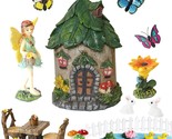 Miniature Fairy Garden Accessories Outdoor - Small Fairy Figurines Items... - $42.99