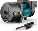 Cast Iron Jet Water Pump, Well Depth up to 50 Ft, Automatic Pressure Swi... - $311.81