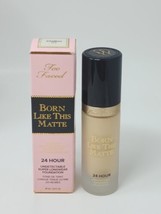 New Authentic Too Faced Born Like This Matte 24 Hour Foundation Chiffon 03 1 oz - £21.95 GBP