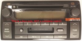 Toyota Camry AD6806 CD Cassette radio FACE. Have worn stereo buttons? So... - $10.00