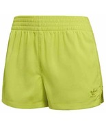 Adidas Women&#39;s DU8494 High-Waist Shorts, Semi Solar Yellow ( M )  - $58.10