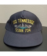 Vintage USS Tennessee SSBN 734 Embroidered Submarine Dolphins Navy Sub V... - $502.61 MXN