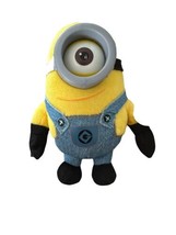 6&quot; Despicable Me Minion Plush &quot;Stuart&quot; One Eye Movie Character Thinkway - £9.38 GBP